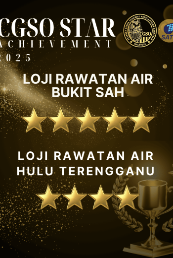 SATU Anugerah CGSO Loji Rawatan Air Bukit Sah & Hulu Terengganu