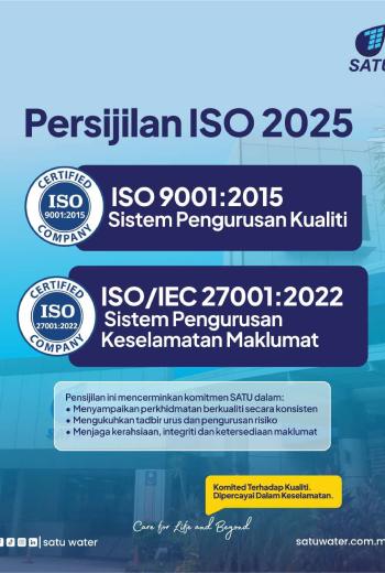 SATU Raih Dua Pensijilan ISO Antarabangsa 2025